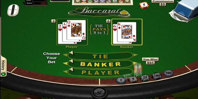 Luật chơi Baccarat tại Ku11 dễ hiểu nhất